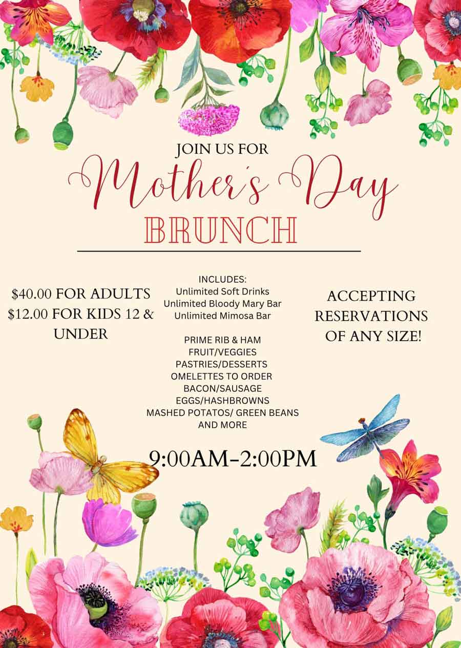 Kingstons Mothers Day Brunch